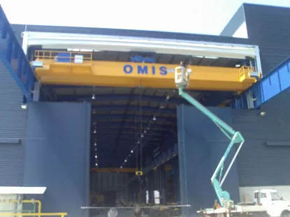 Ворота шторные подъемные BMP Pack Crane